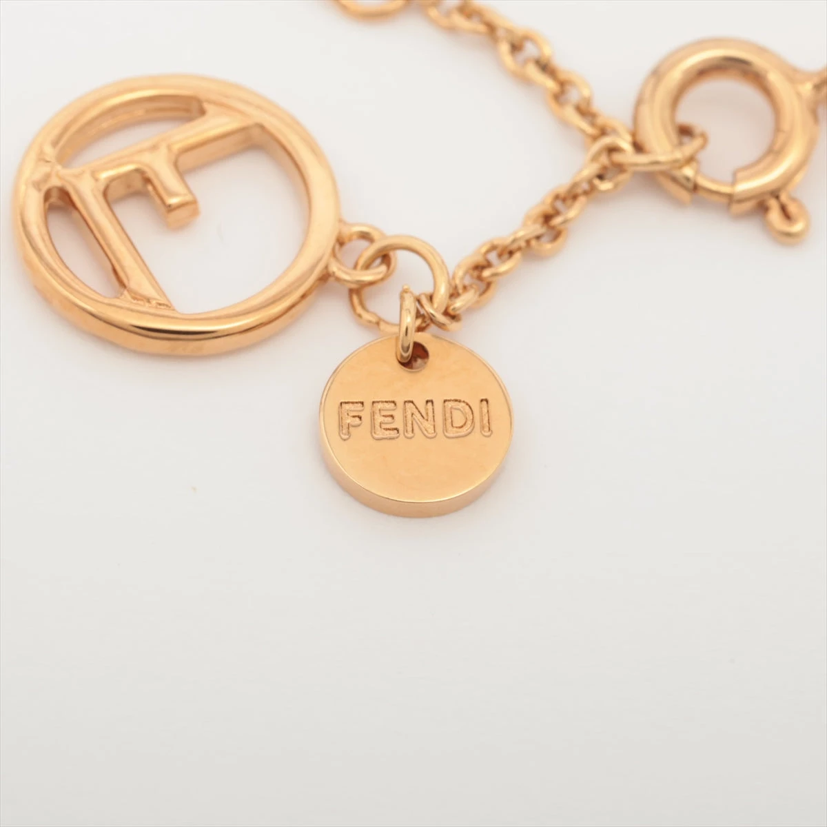 フェンディ☆エフイズ ネックレス　ラインストーン ロゴ　Fマーク　FFズッカ フェンディ☆エフイズ ネックレス ラインストーン ロゴ Fマーク