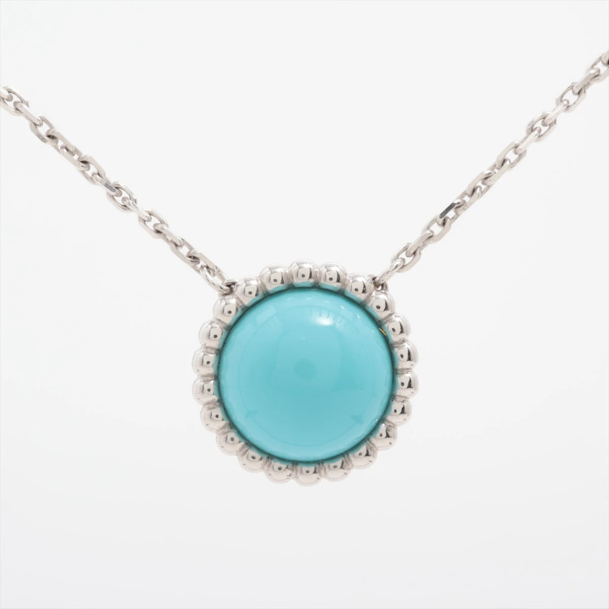 ヴァンクリーフアンドアーペル　ターコイズ　ネックレス 新品同様/ VanCleef＆Arpels ヴァンクリーフ＆アーペル 750YG