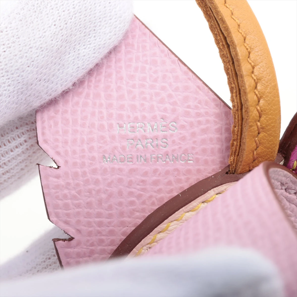 エルメス バーディ B:2023 チャーム ヴォーエプソン×オーストリッチ