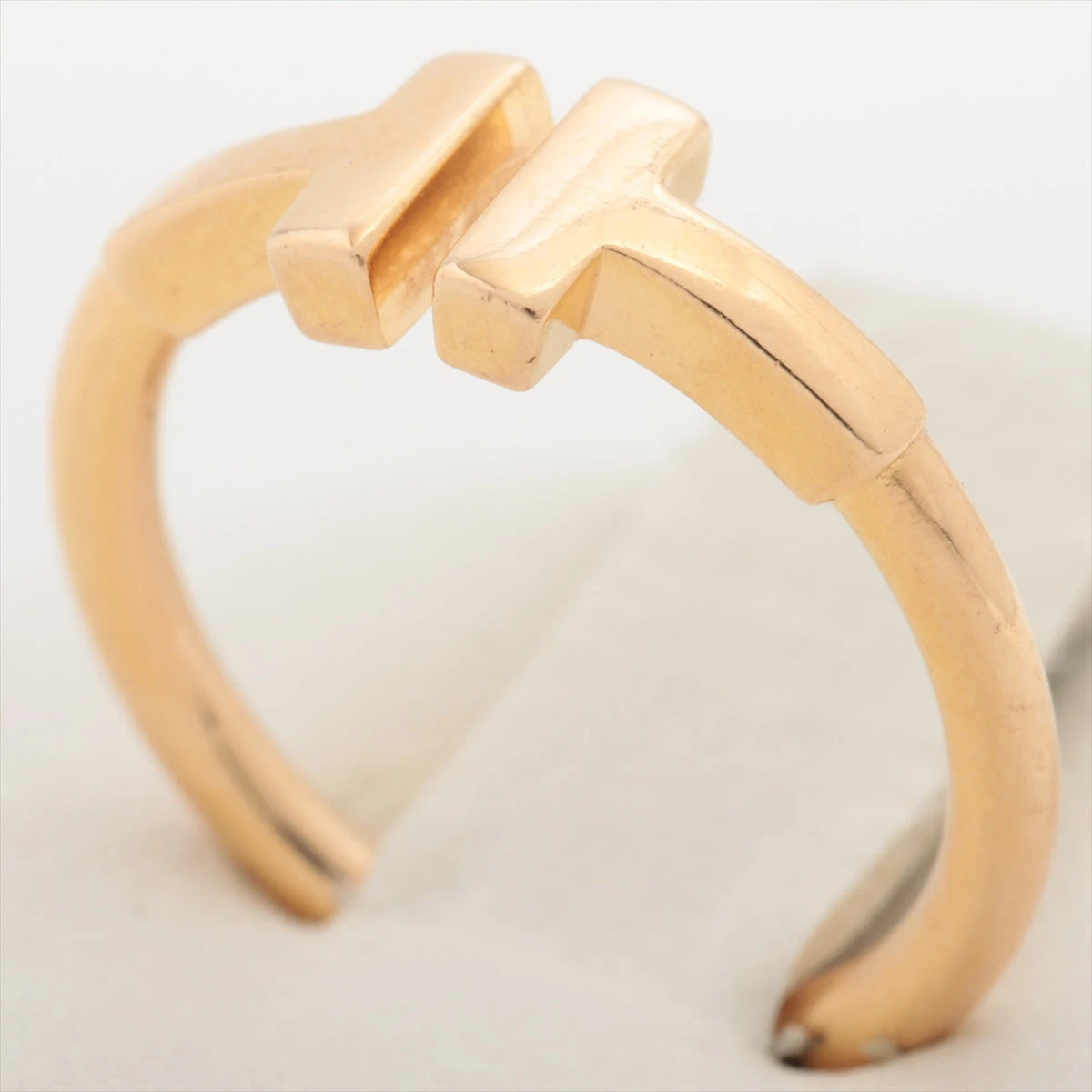 美品 Tiffany Tワイヤー ティーワイヤー リング 750 K18 13号 美品 Tiffany Tワイヤー ティーワイヤー リング 750 K18 - メルカリ