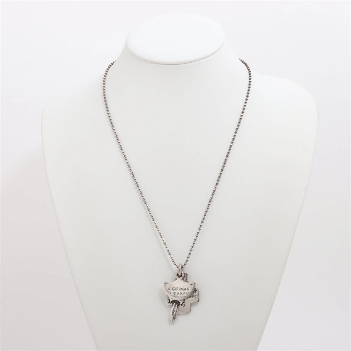 クロムハーツ スリートリンケッツ ネックレス 925 30.6g イン