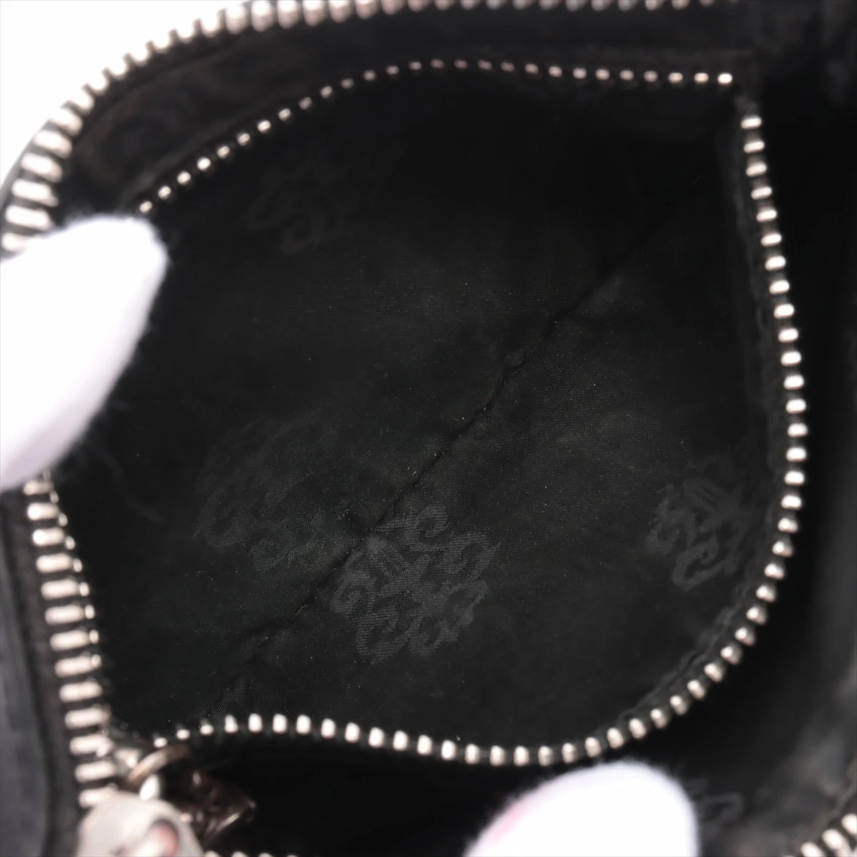クロムハーツ ジッパーチェンジパース コインケース レザー×925 イン