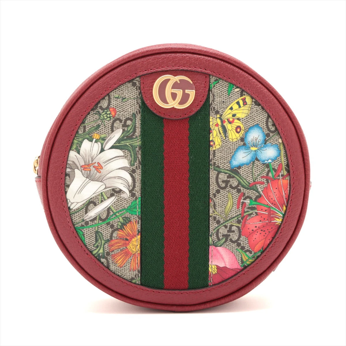 グッチ GGフローラ オフィディア PVC×レザー バックパック/リュック 