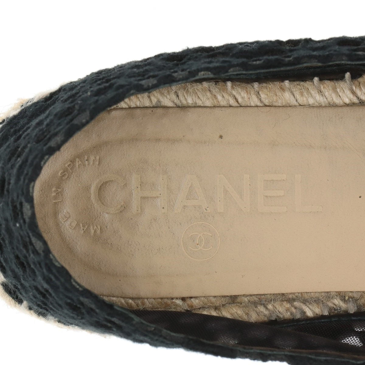 美品 シャネル マトラッセ ラムスキン エスパドリーユ 37 CHANEL 美品 シャネル マトラッセ ラムスキン エスパドリーユ 37 CHANEL