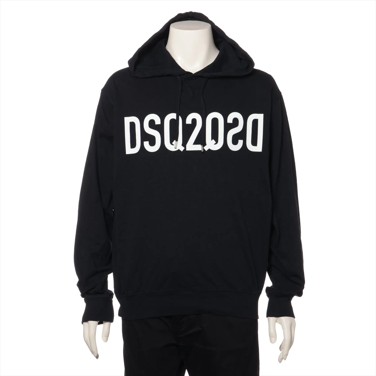 ディースクエアード 21SS コットン パーカー L レディース ブラック  