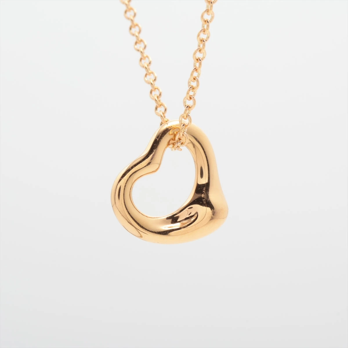 Tiffany & Co. - ティファニー K18（750） SPAIN オープンハート