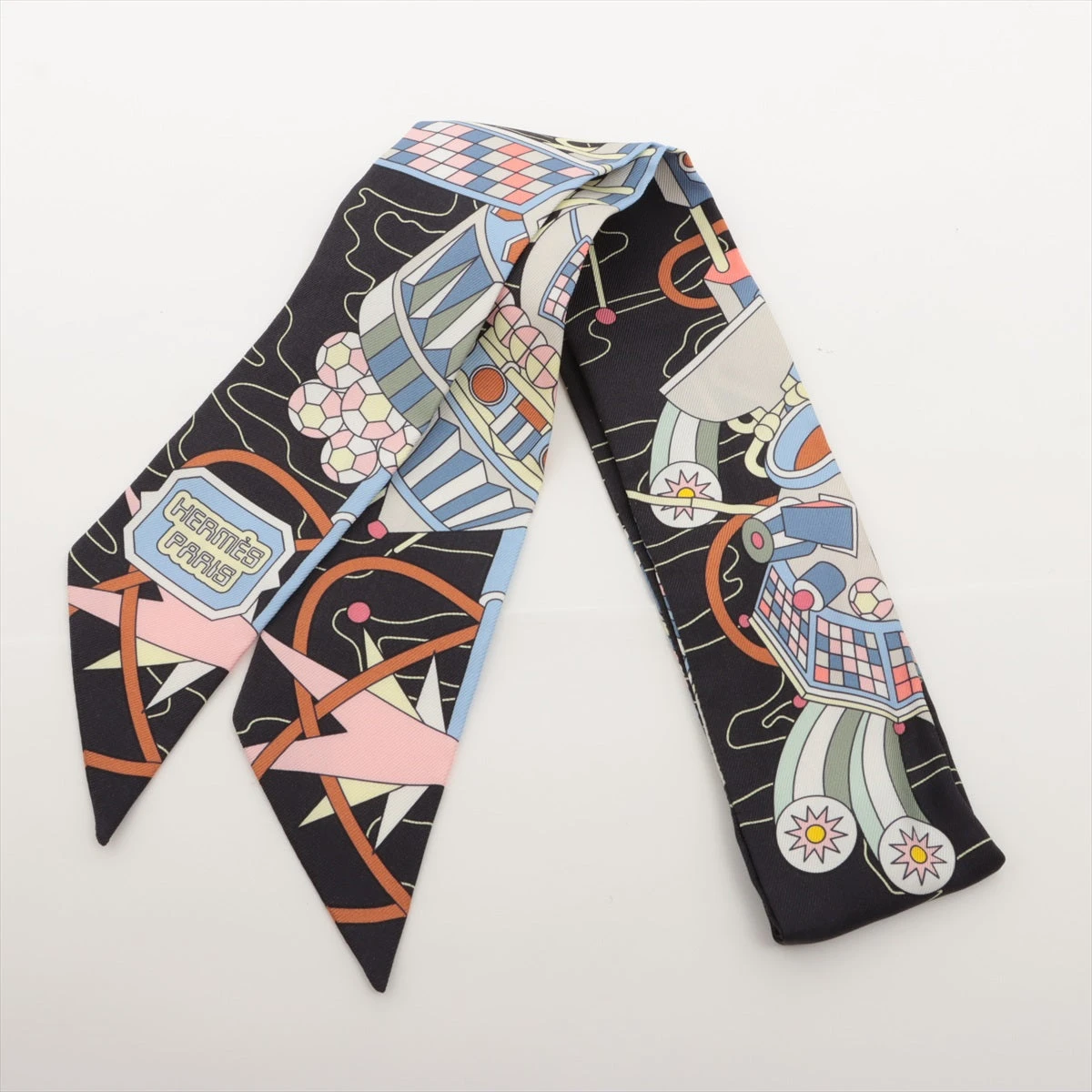 エルメス ツイリー HERMES SCARF ODYSSEY スカーフ シルク