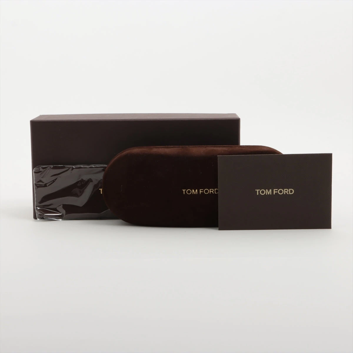 トムフォード メガネ プラスチック ブラック×ブラウン TF5355-F