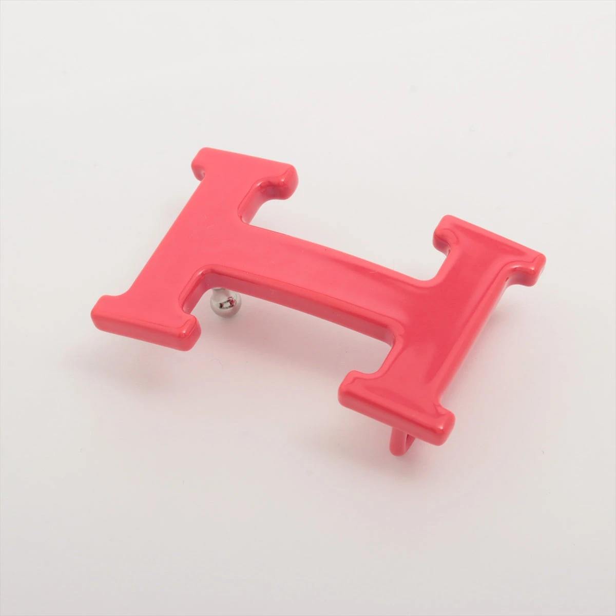 エルメス Hベルト バックル メタル レッド YZ064344｜中古ブランド品