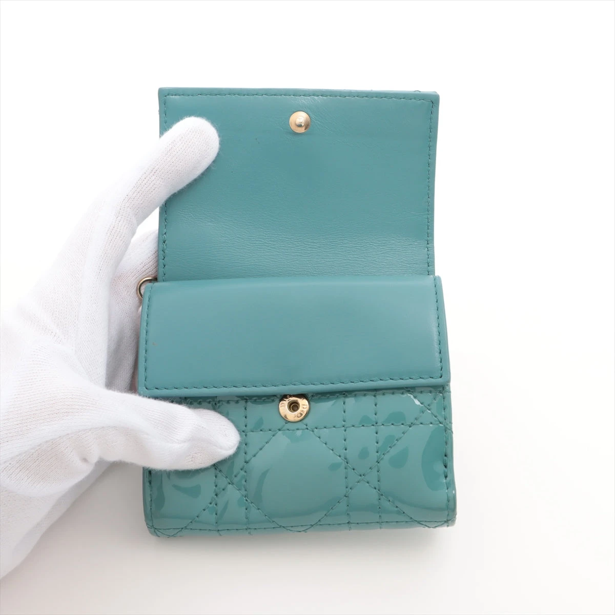 クリスチャンディオール　折り財布 クリスチャンディオール Christian Dior 三つ折り財布 レディ