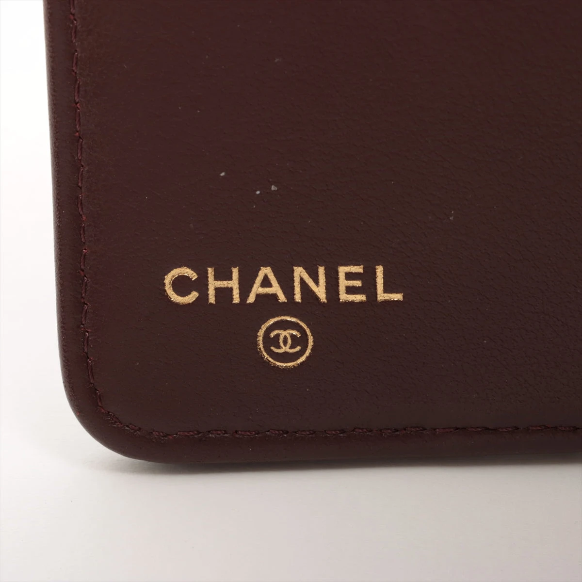 CHANEL マトラッセキャビアスキン　手帳カバー シャネル マトラッセ キャビアスキン 手帳カバー ブラック