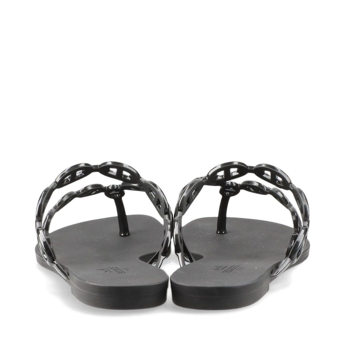 試着 美品 最高級 エルメス HERMES アイランド 険悪 ラバー  