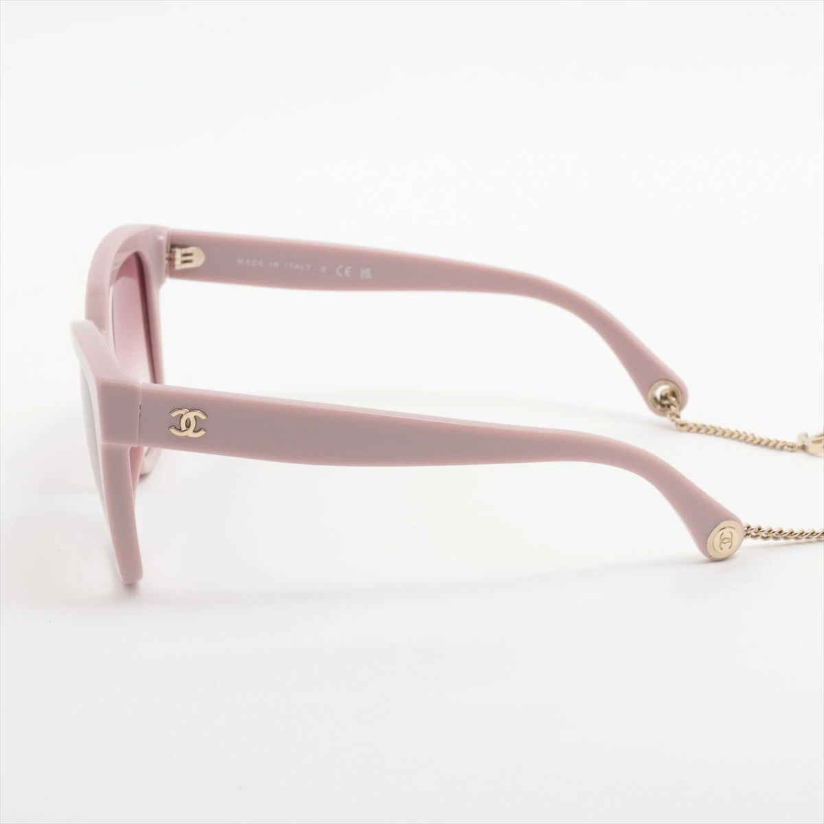 シャネル レザーチェーン サングラス ピンク 4252 c.108/D8 シャネル レザーチェーン サングラス ピンク 4252 c.108/D8