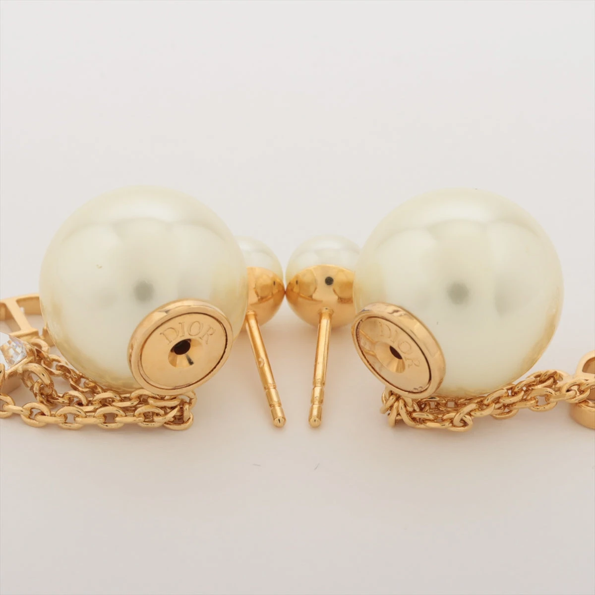 ストーン×パールが可愛い♡Dior Tribales ピアス ディオール Dior Tribales ディオール トライバル ピアス(両耳用