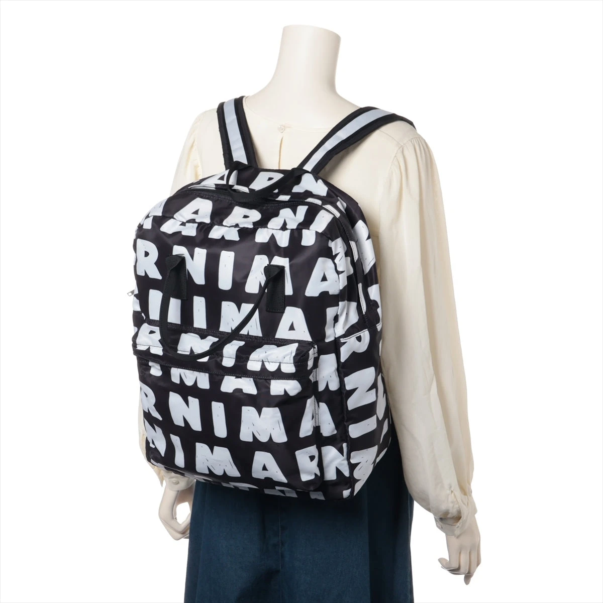 MARNI ロゴ入り ナイロン バックパック MARNI ロゴ入り ナイロン バックパック (MARNI/バックパック