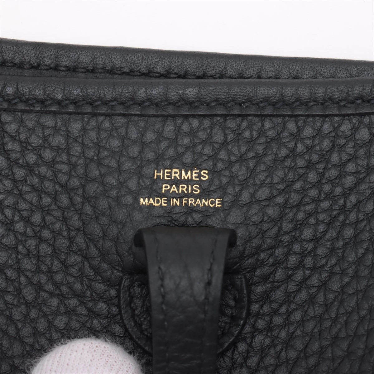中古】エルメス エヴリン16 TPM アマゾン トリヨンクレマンス ブラック 