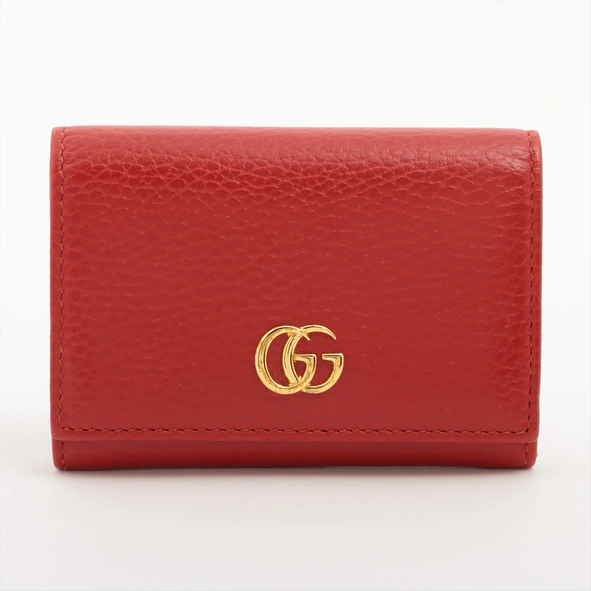 【GUCCI 】カードケース GUCCI カードケース 赤 中古品