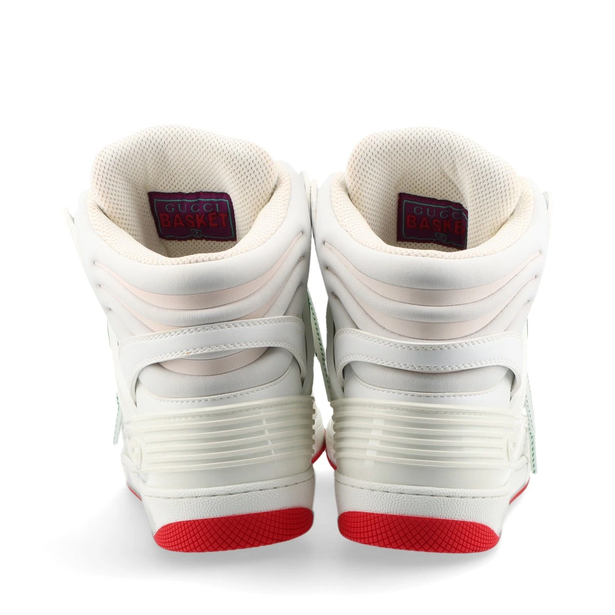 美品✨ グッチ GGスプリーム ハイカット メンズ スニーカー 25.5cm相当 グッチ GGスプリーム レザー×ラバー ハイカットスニーカー 7