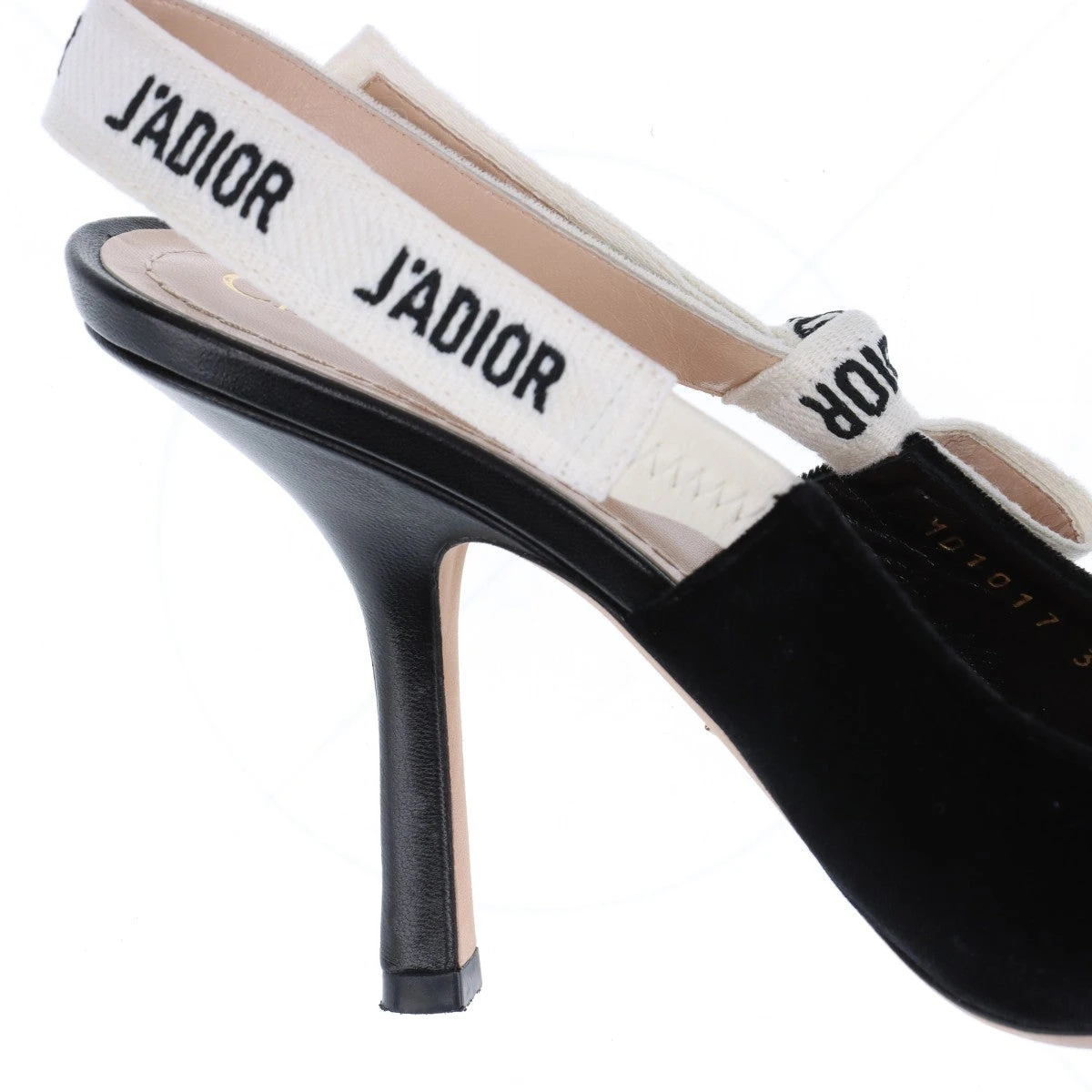 クリスチャンディオール J'ADIOR ベロア×レザー ストラップ