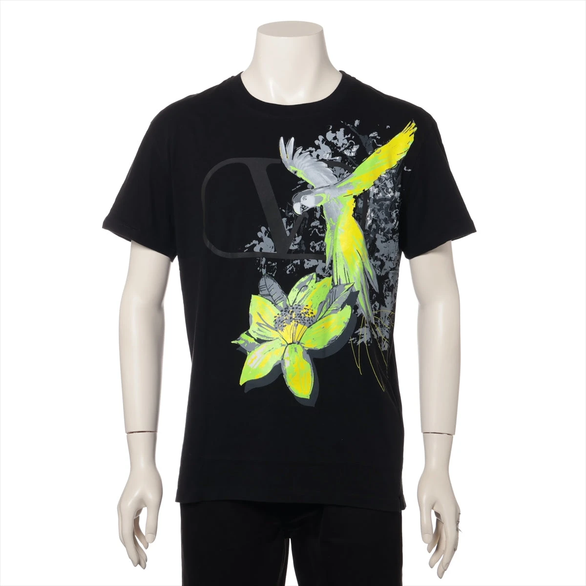 ヴァレンティノ コットン Tシャツ M メンズ ブラック