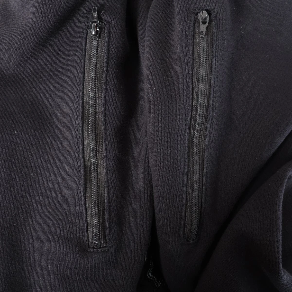 クロムハーツ Y NOT スウェットパンツ コットン×レザー サイズM