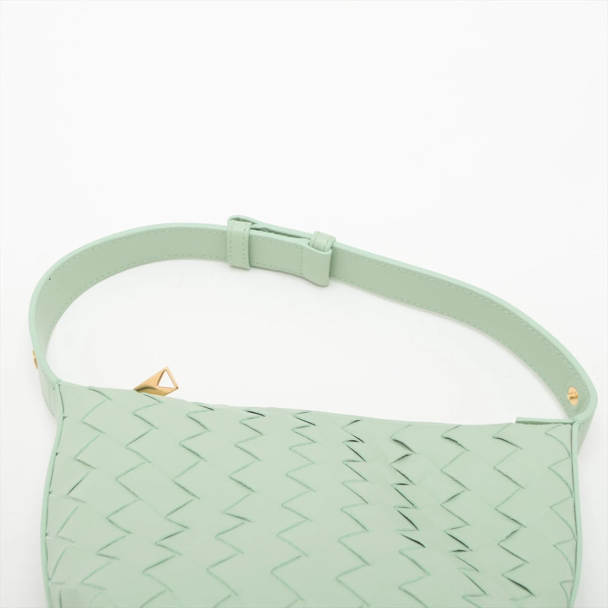 ウォレス イントレチャート ハンドバッグ 人気 BOTTEGA VENETA ◇イントレチャート バーティカル ウォレス
