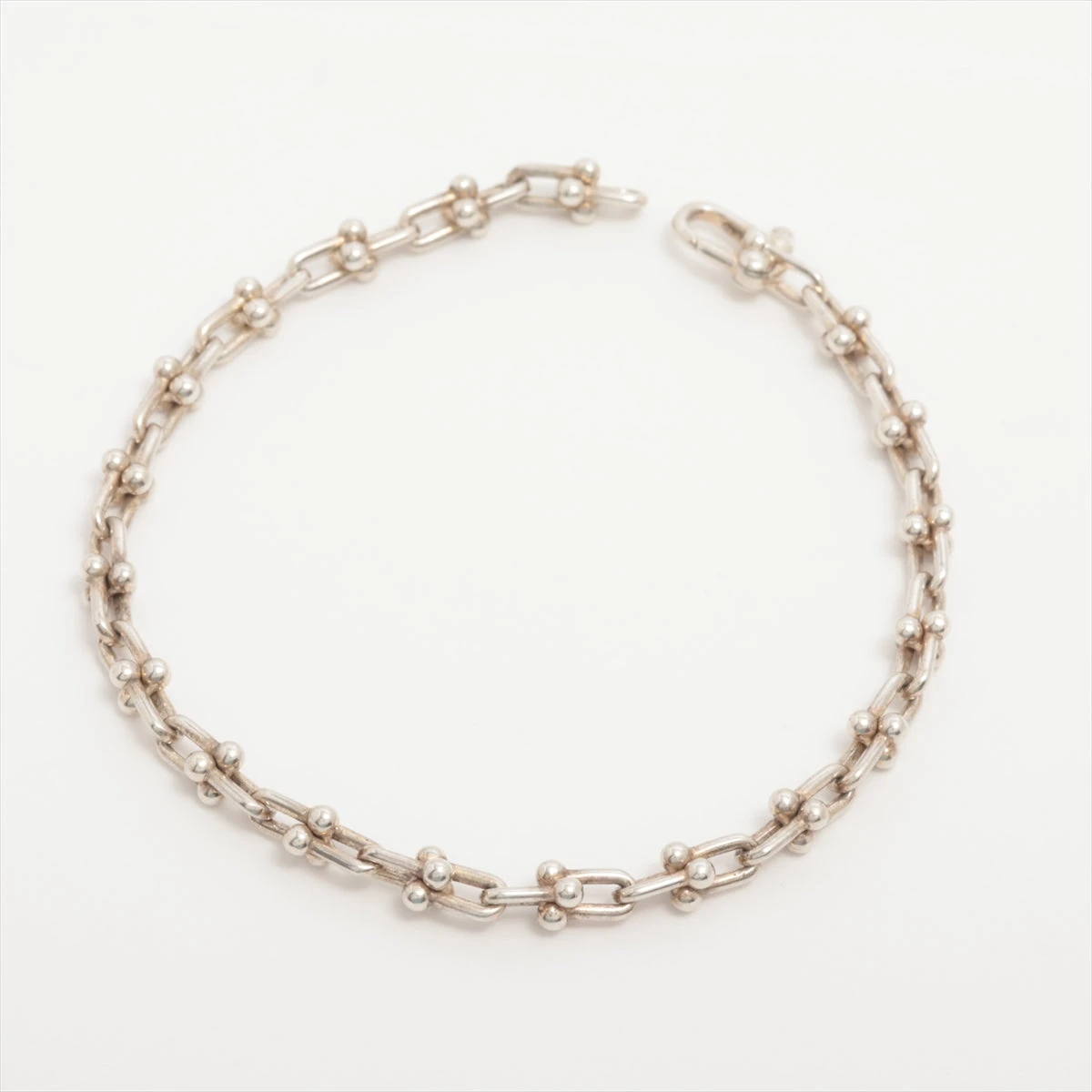 【美品】Tiffany マイクロリンク　ブレスレット　925 ティファニー ハードウェア マイクロリンク ブレスレット 925 6.1g