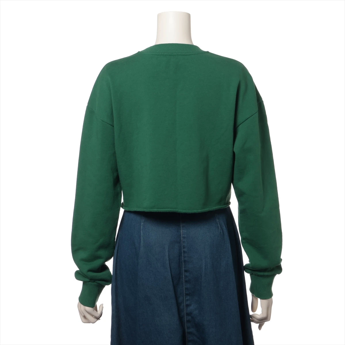 セリーヌ エディ期 コットン スウェット XS レディース グリーン