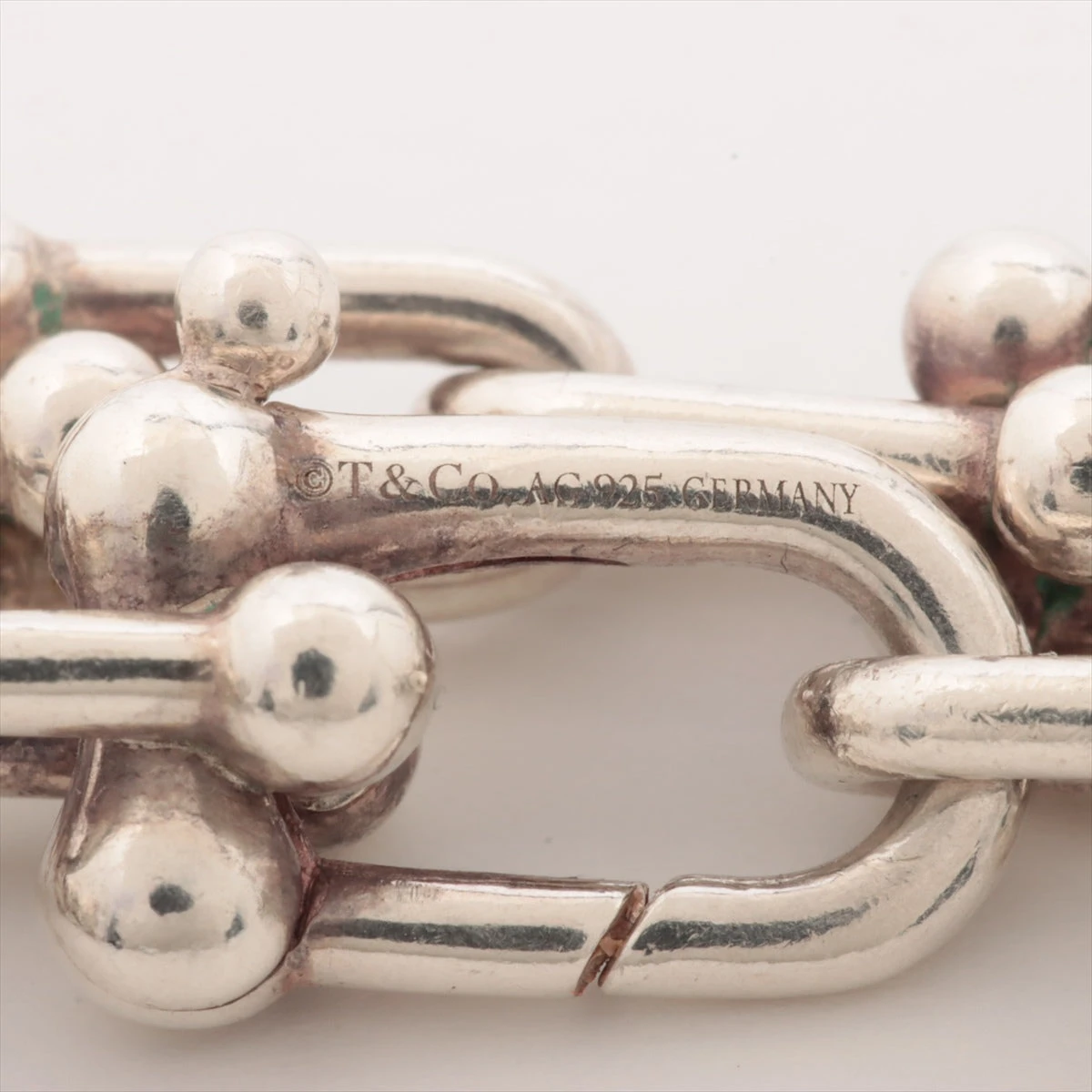 ティファニー ハードウェア ラップ リンク チョーカー 925 45.7g