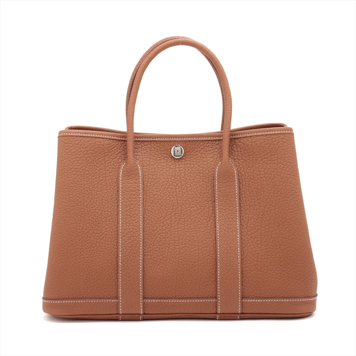 HERMES ガーデンパーティー30 エルメス ガーデンパーティ30/TPM エトゥープ ネゴンダ シルバー