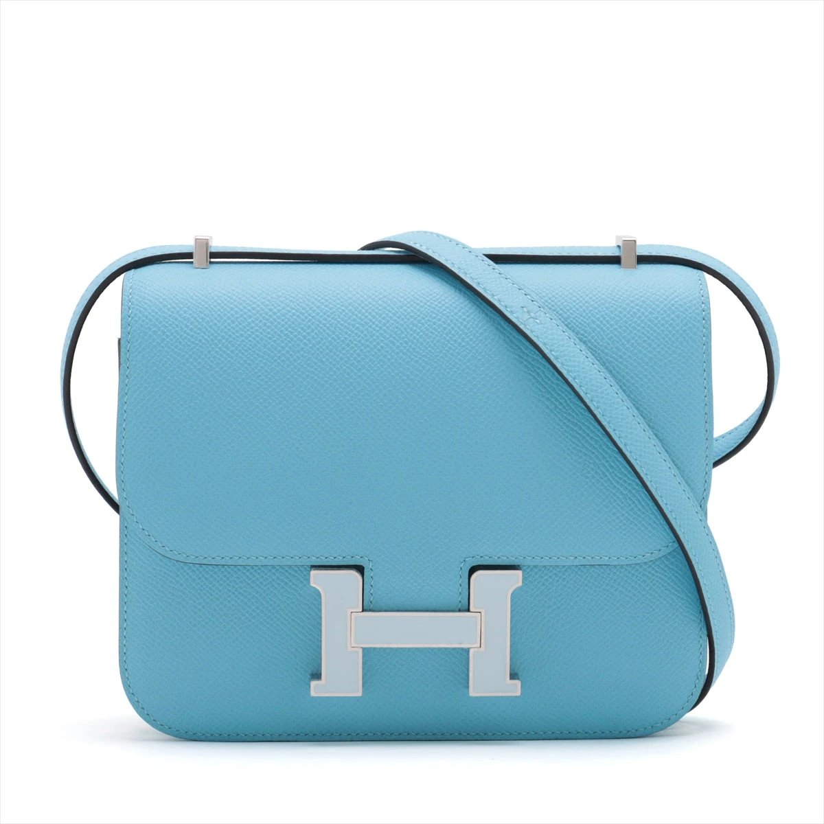 エルメス HERMES コンスタンス3 ミニ18 コンスタンス 3 ミニ 18 バッグ ショルダーバッグ エプソン ホワイト 白 ゴールド金具 ヴォーエプソン HERMES - エルメス HERMES コンスタンス3 ミニ18 コンスタンス 3 ミニ