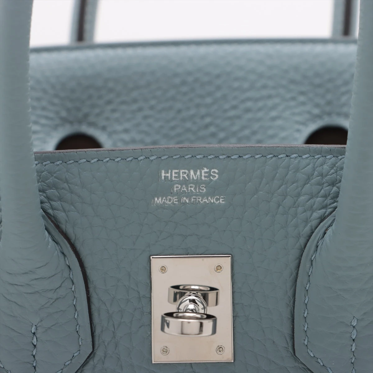 エルメス バーキンヴェルソ25 トゴ ブルーリン× ベージュドゥ