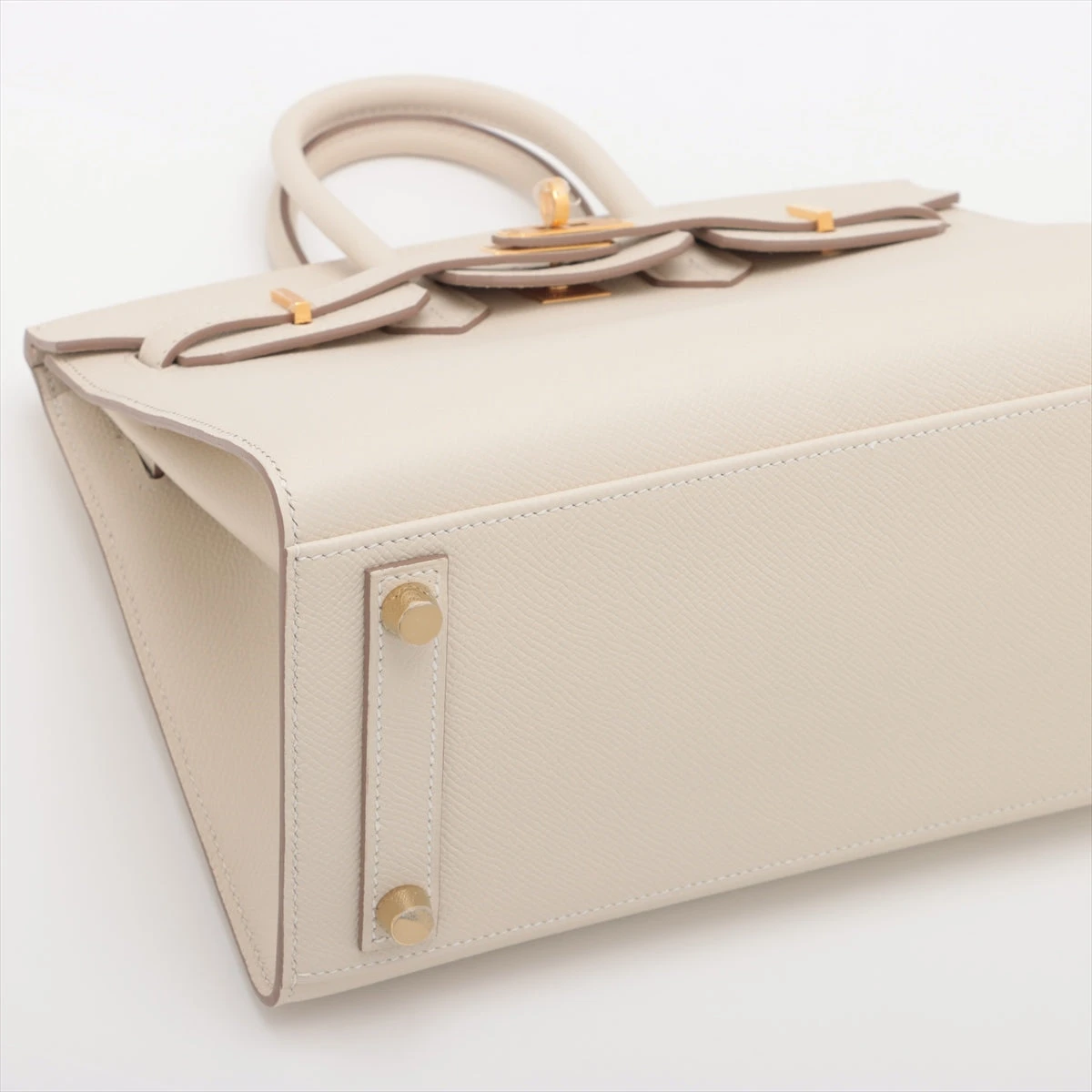 エルメス バーキン25 セリエ ヴォーエプソン クレ ゴールド金具 W:2024