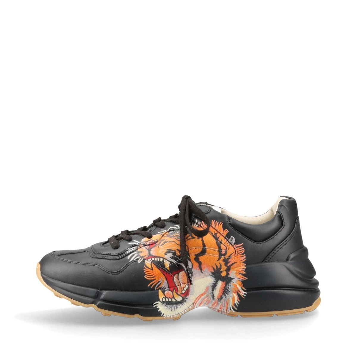 【完売必至】グッチ■ライトン スニーカー レザー ライトン〕 ウィメンズ GUCCI ロゴ レザー スニーカーアイボリー