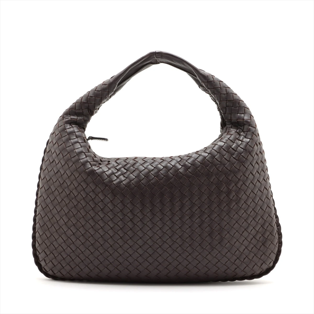 ボッテガヴェネタ イントレチャート ホーボー レザー ショルダーバッグ