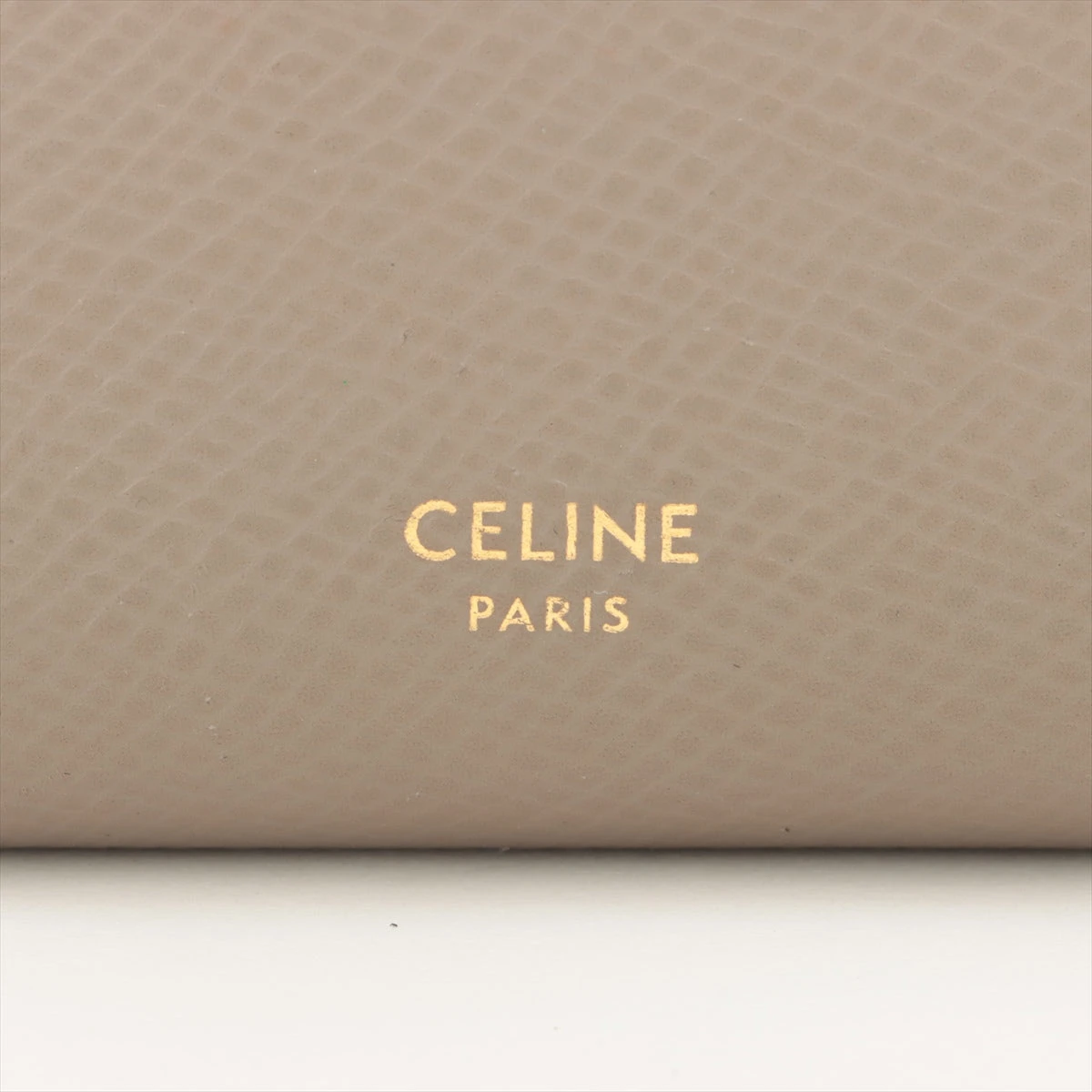 セリーヌ ミディアムストラップウォレット レザー コンパクト