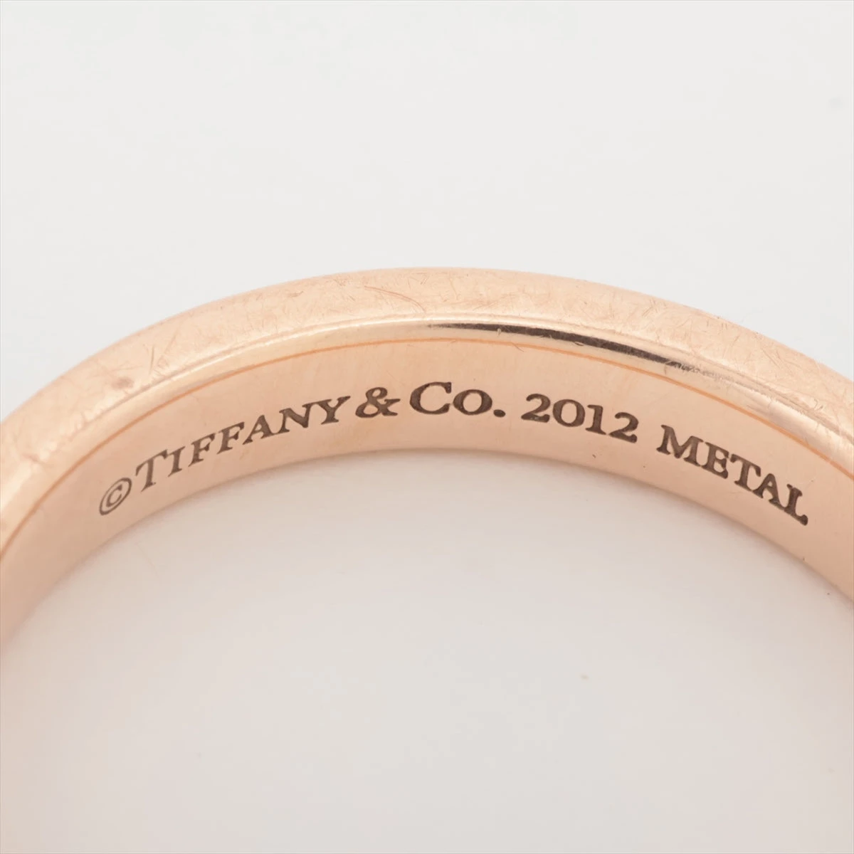 Tiffany 1837 ナロー　ルベドメタル　ワイド　リング　8号 Tiffany 1837 ナロー ルベドメタル ワイド リング 8号 - メルカリ