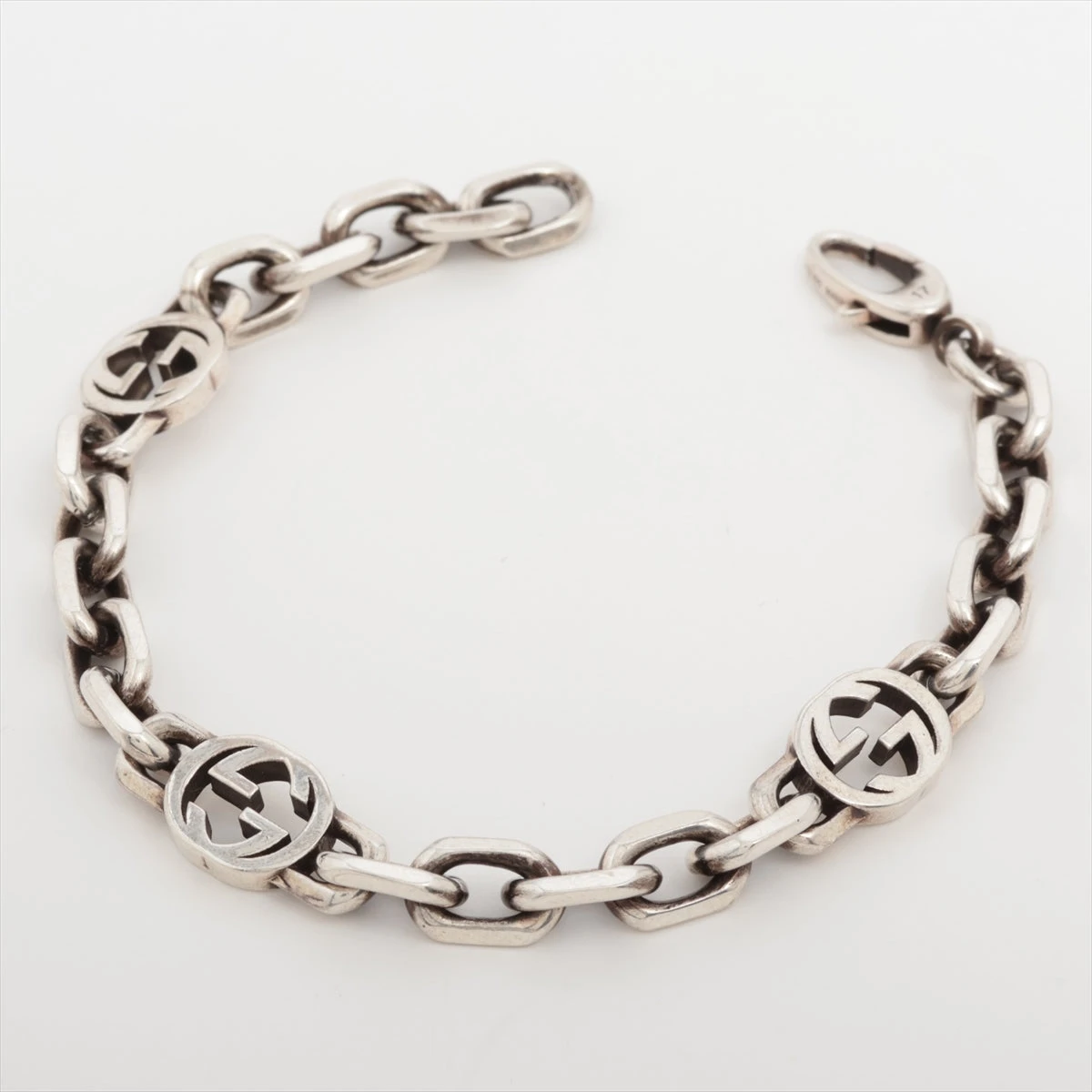 GUCCI G シルバーブレスレット 17