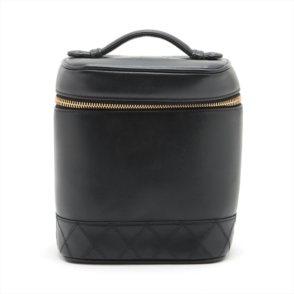 [正規品] シャネル　CHANEL バニティバッグ　ラムスキン　ビコローレ シャネル ビコローレ ラムスキン バニティバッグ ブラック