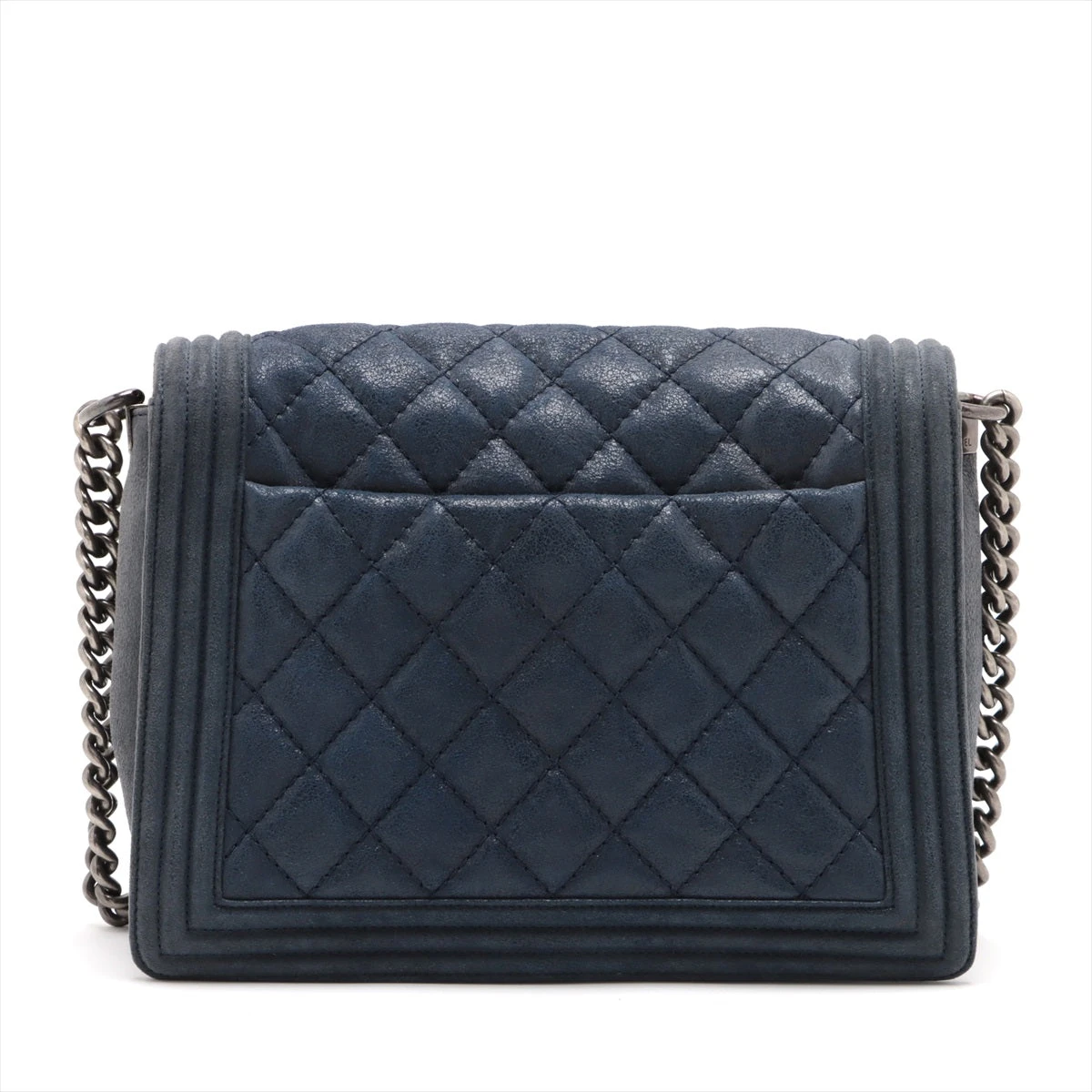 【25B♡チェーンがお洒落】CHANEL ブーツ スエード\" 6811 シャネル スエード ココマーク ターンロック ショート