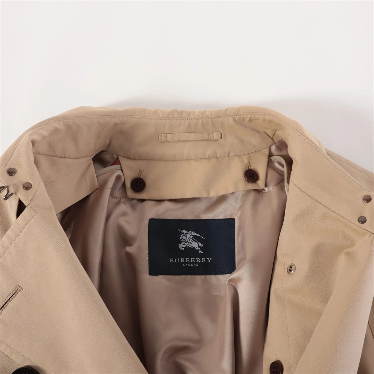 【美品】バーバリー トレンチコート ライナー付き　ベージュ　メンズXL 極美品 Burberry トレンチコート ライナー メンズ ベージュ