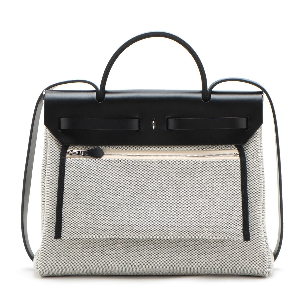 エルメス エールバッグジップPM トワルアッシュ×ヴァッシュハンター  