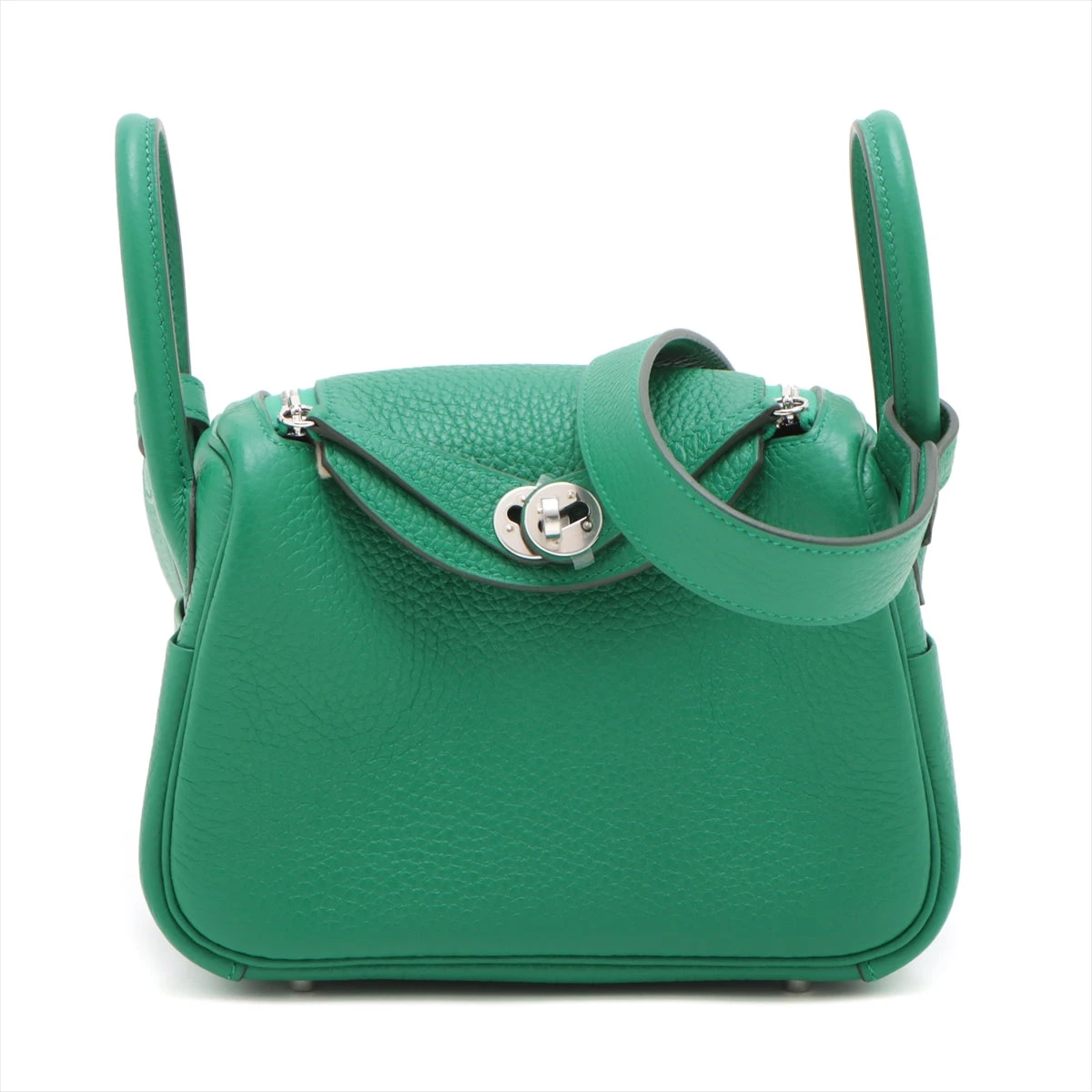 エルメス リンディ ミニ トリヨンクレマンス ライム シルバー金具 U刻印 リンディ ミニ トリヨン ⁄ HERMES ライム⁄パラジウム金具 エルメス リンディ ミニ トリヨンクレマンス ライム シルバー金具 U刻印 リンディ ミニ トリヨン ⁄ HERMES ライム⁄パラジウム金具