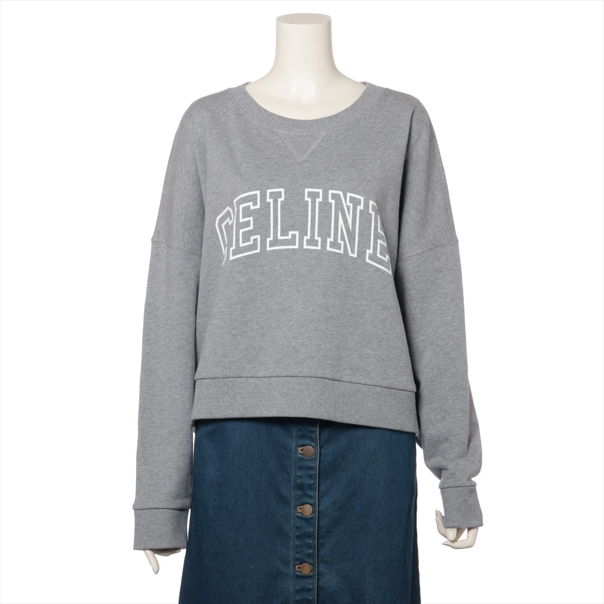 CELINE グレー スウェットセットアップ