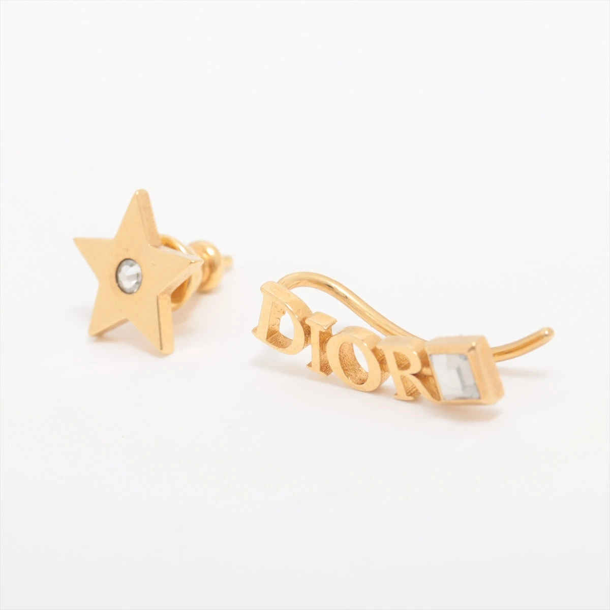 ディオール Dior Star ピアス(両耳用) GP×ラインストーン