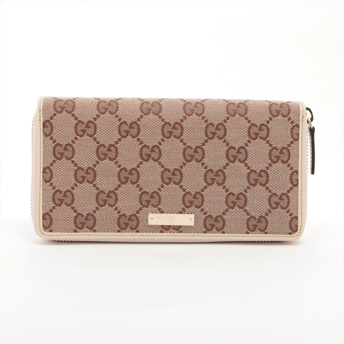 GUCCI グッチ ラウンドファスナー長財布 363423 GGキャンバス レザー 