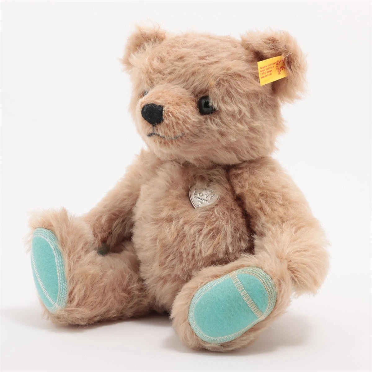 シュタイフ テディベア 2004 ぬいぐるみ ファブリック ピンク ドレス