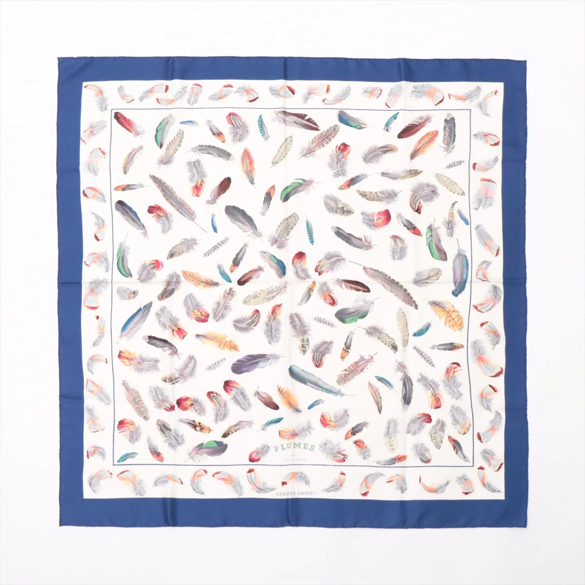 HERMES エルメス カレ90 PLUMES プリュム 羽 スカーフ シルク 【公式通販】