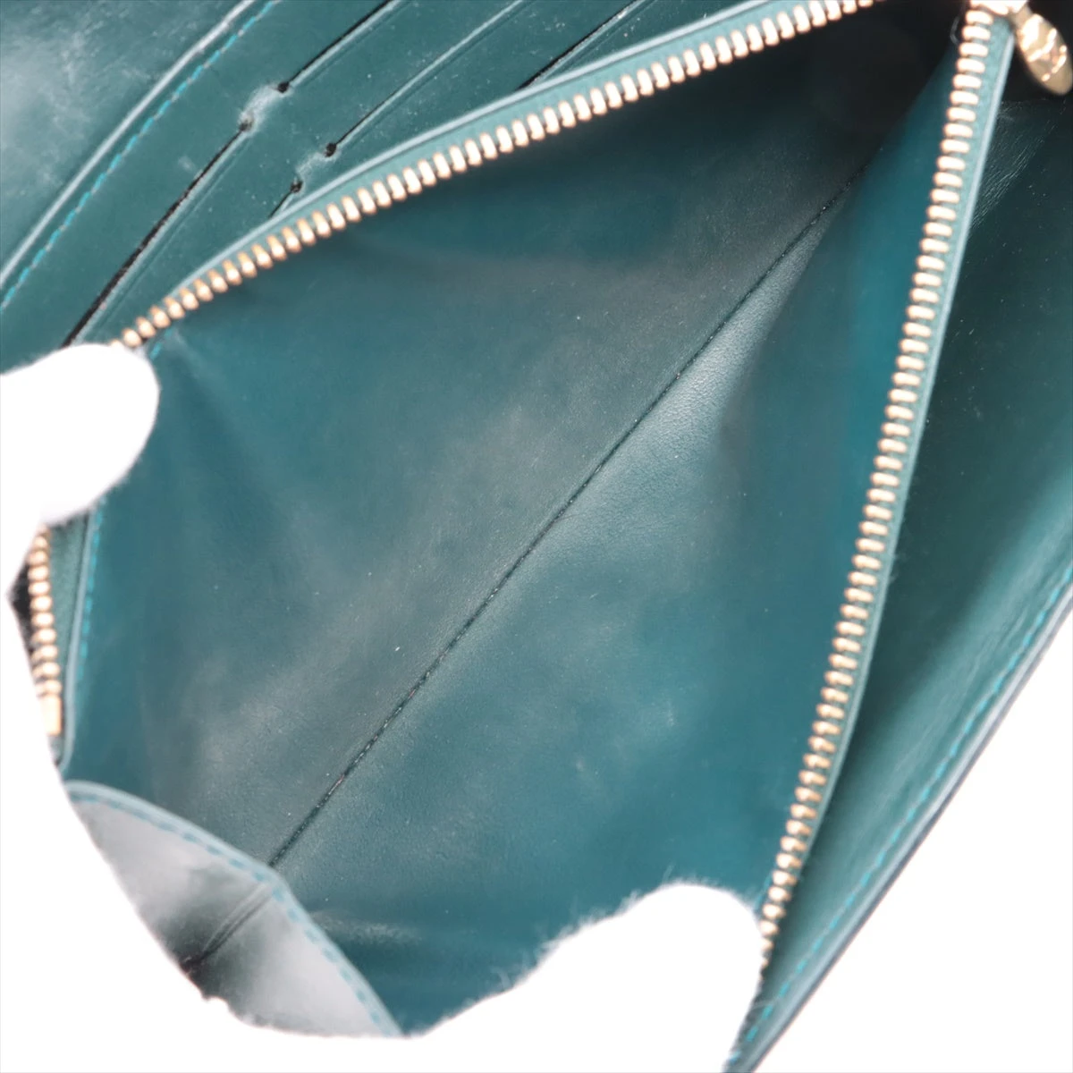 ルイヴィトン ポルトフォイユサラ ヴェルニ モスグリーン M93667 brandbayshop_v0090393500