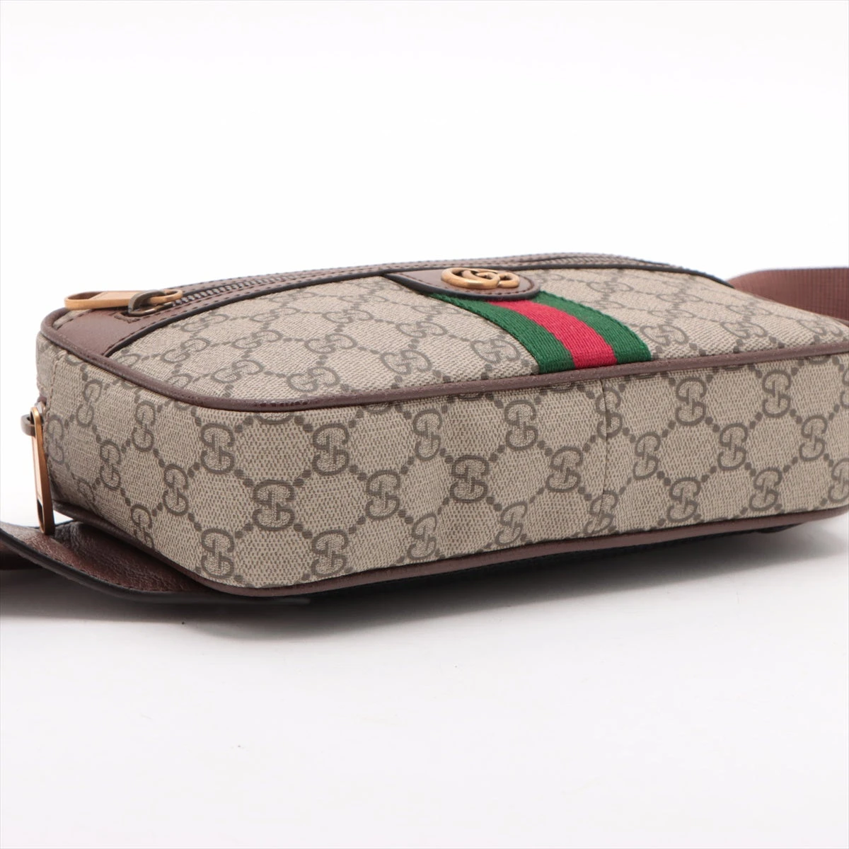 Gucci GGスプリーム ボディバッグ ベージュ ブラウン グッチ(GUCCI) GGスプリーム(GG Supreme) ボディバッグ